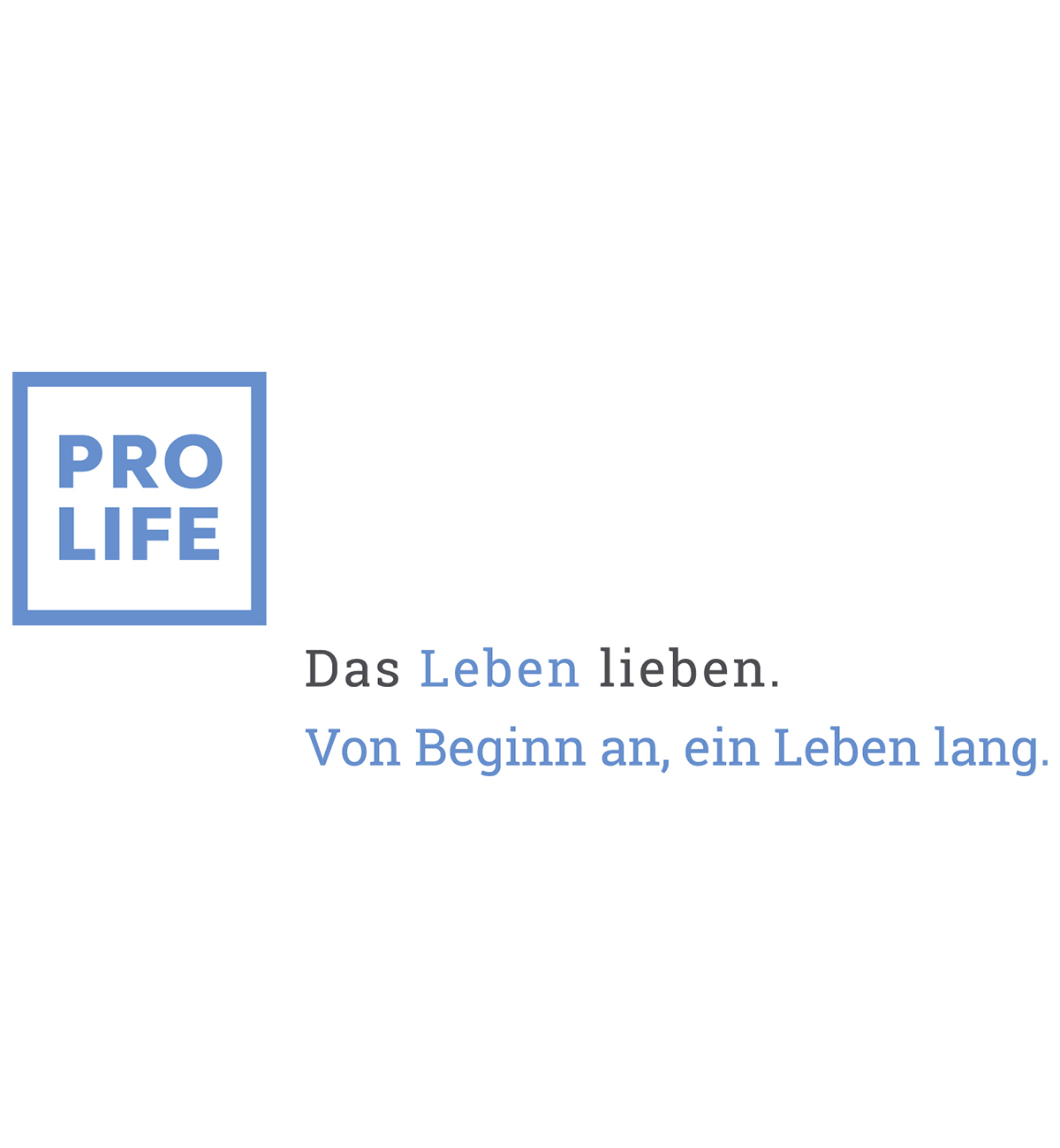 Logo Familienverein PRO LIFE Das Bild zeigt das Logo des Schweizer Familienvereins PRO LIFE.